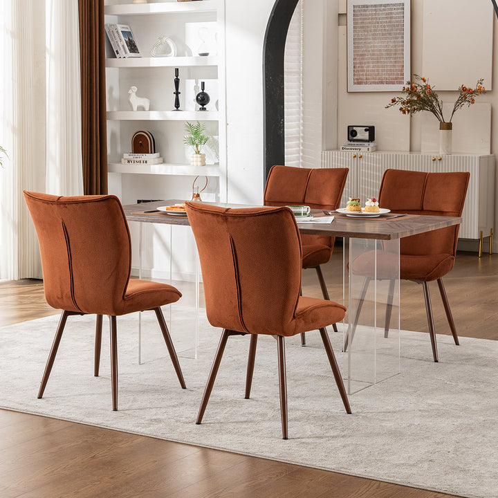 YOUNIKE Upholstered Dining Chairs Tufted Kitchen Chairs