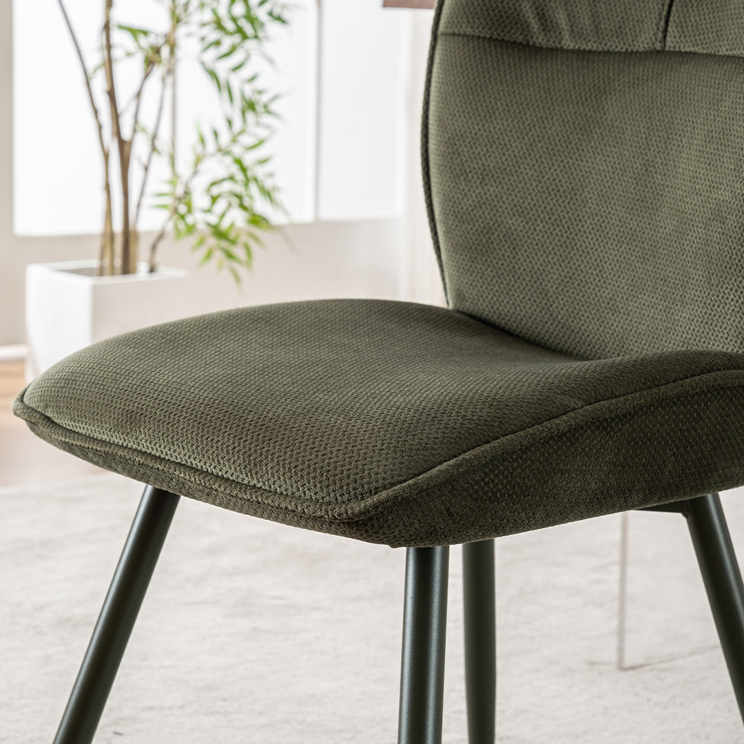 YOUNIKE Upholstered Dining Chairs Tufted Kitchen Chairs