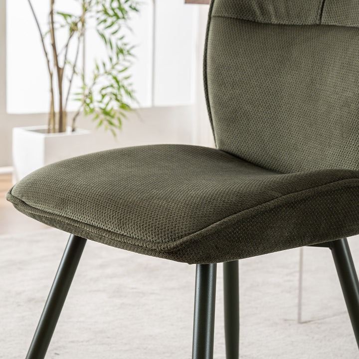 YOUNIKE Upholstered Dining Chairs Tufted Kitchen Chairs