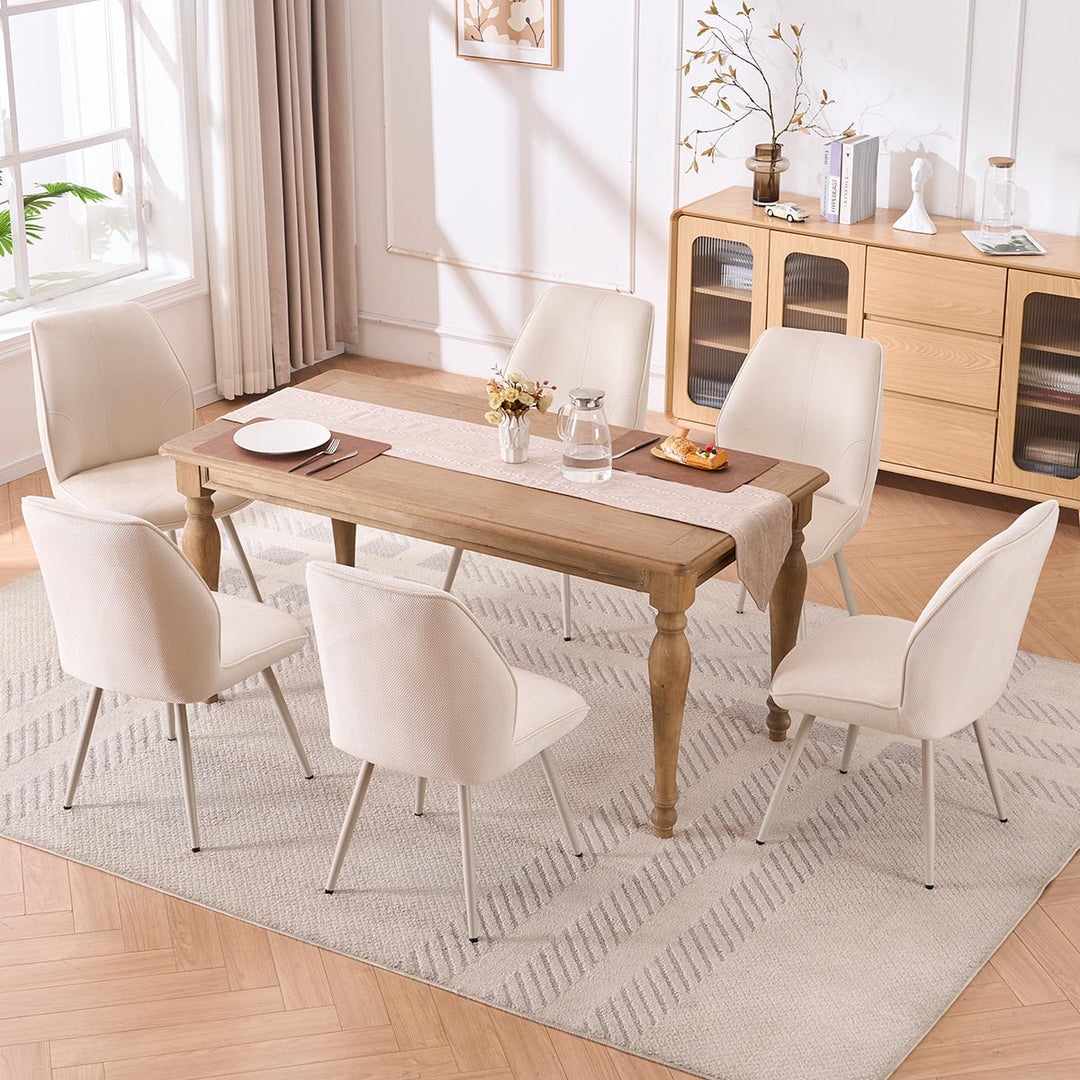 YOUNIKE Dining Chairs Mid Century Fabric Accent Chair