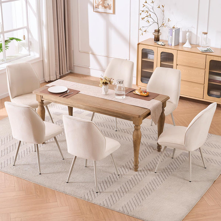 YOUNIKE Dining Chairs Mid Century Fabric Accent Chair