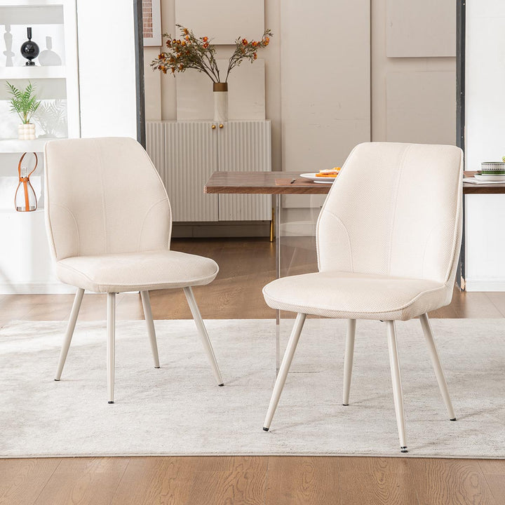 YOUNIKE Dining Chairs Mid Century Fabric Accent Chair