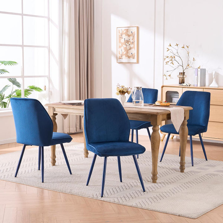 YOUNIKE Dining Chairs Mid Century Fabric Accent Chair