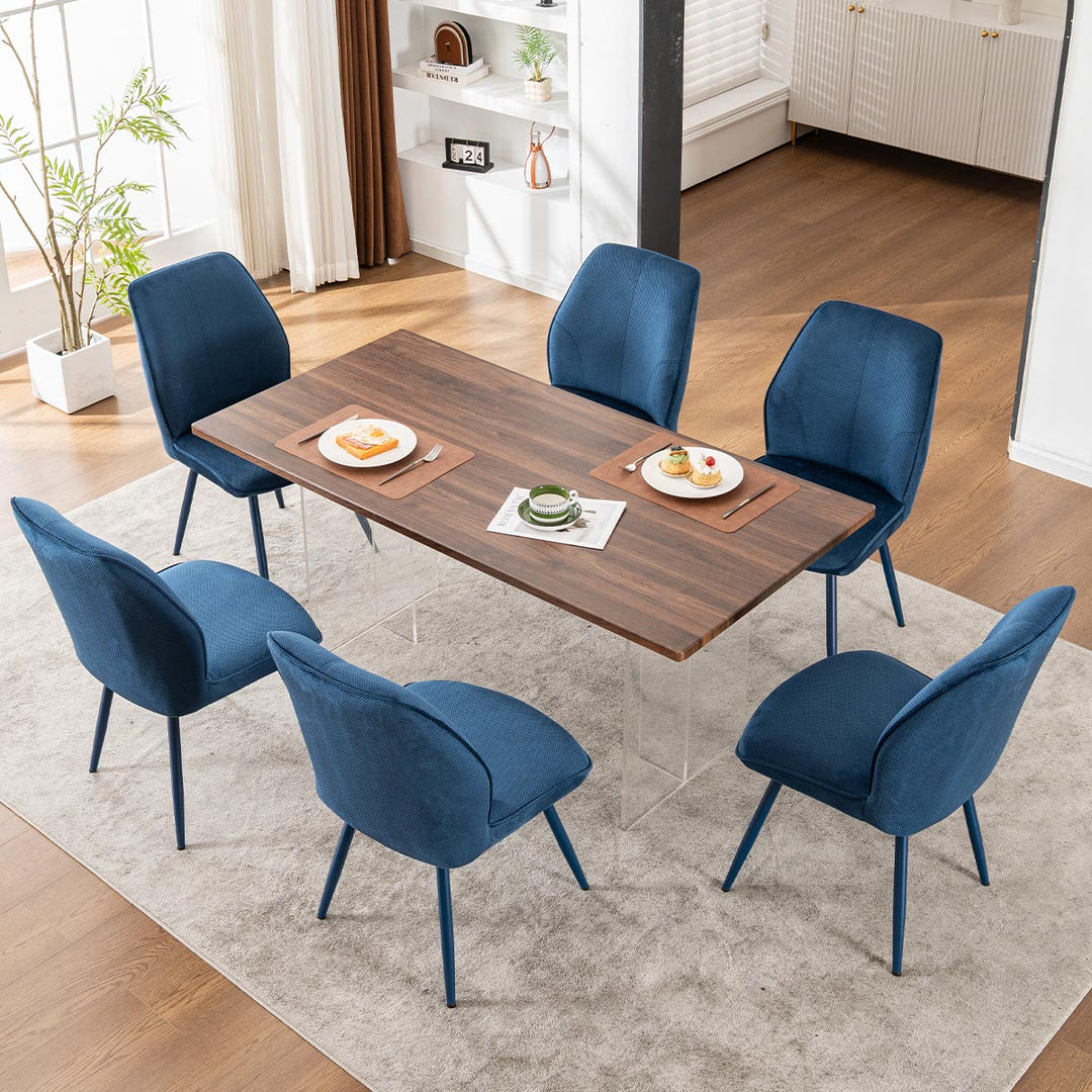 YOUNIKE Dining Chairs Mid Century Fabric Accent Chair