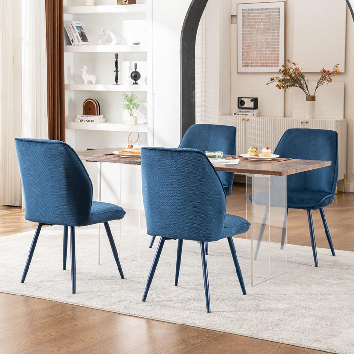 YOUNIKE Dining Chairs Mid Century Fabric Accent Chair