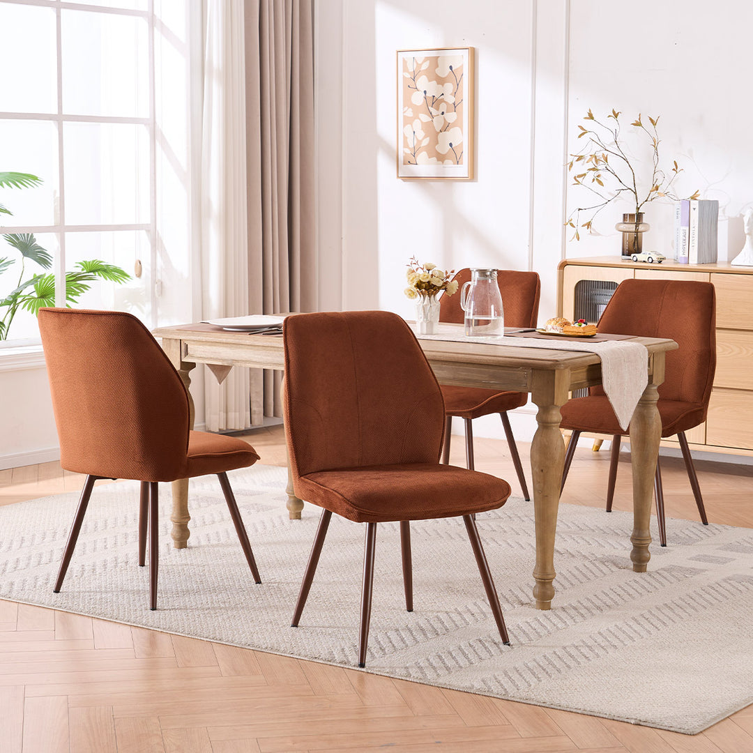 YOUNIKE Dining Chairs Mid Century Fabric Accent Chair