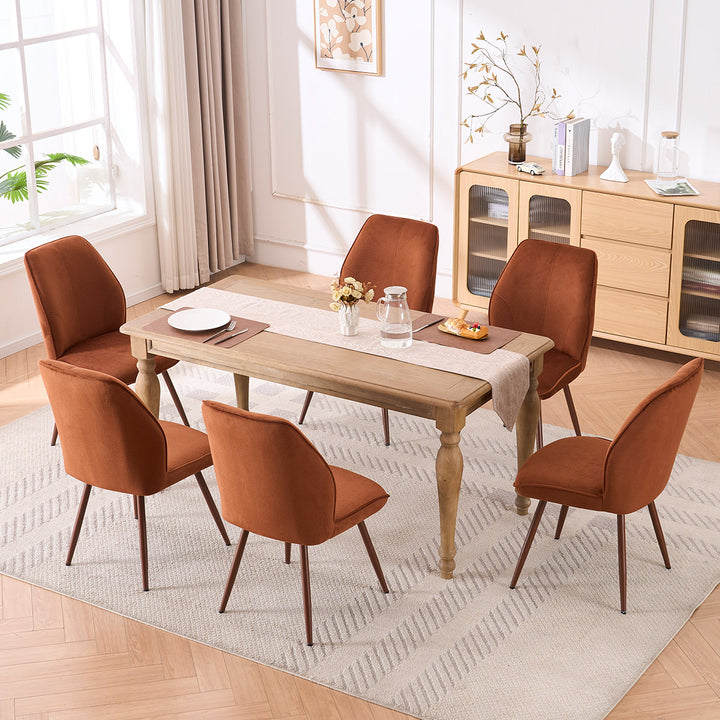 YOUNIKE Dining Chairs Mid Century Fabric Accent Chair