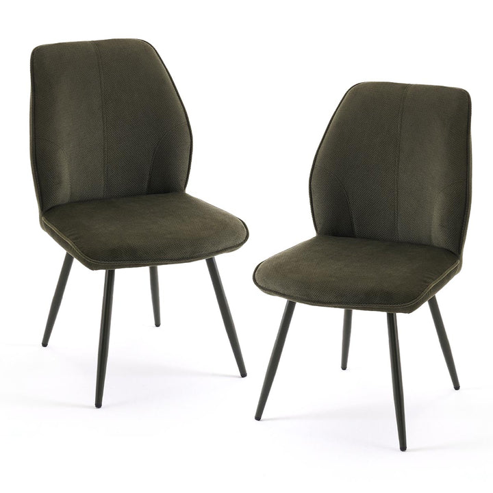 YOUNIKE Dining Chairs Mid Century Fabric Accent Chair