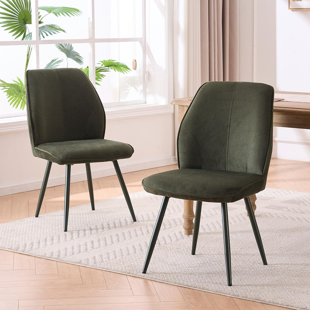 YOUNIKE Dining Chairs Mid Century Fabric Accent Chair