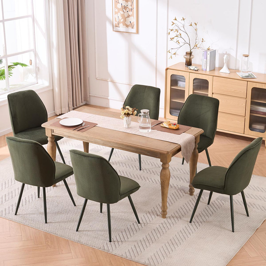YOUNIKE Dining Chairs Mid Century Fabric Accent Chair