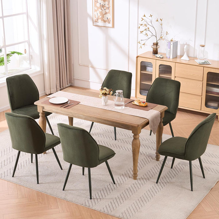 YOUNIKE Dining Chairs Mid Century Fabric Accent Chair