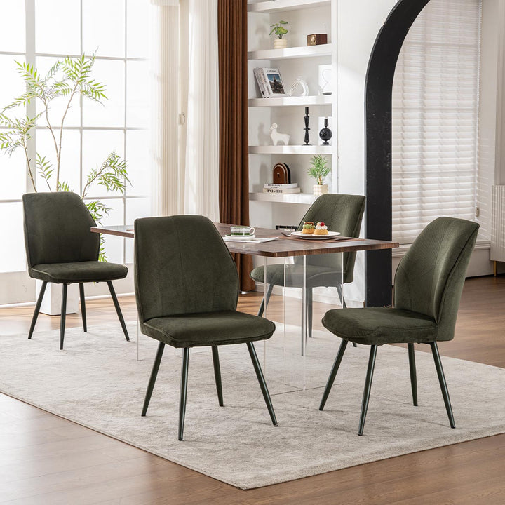 YOUNIKE Dining Chairs Mid Century Fabric Accent Chair