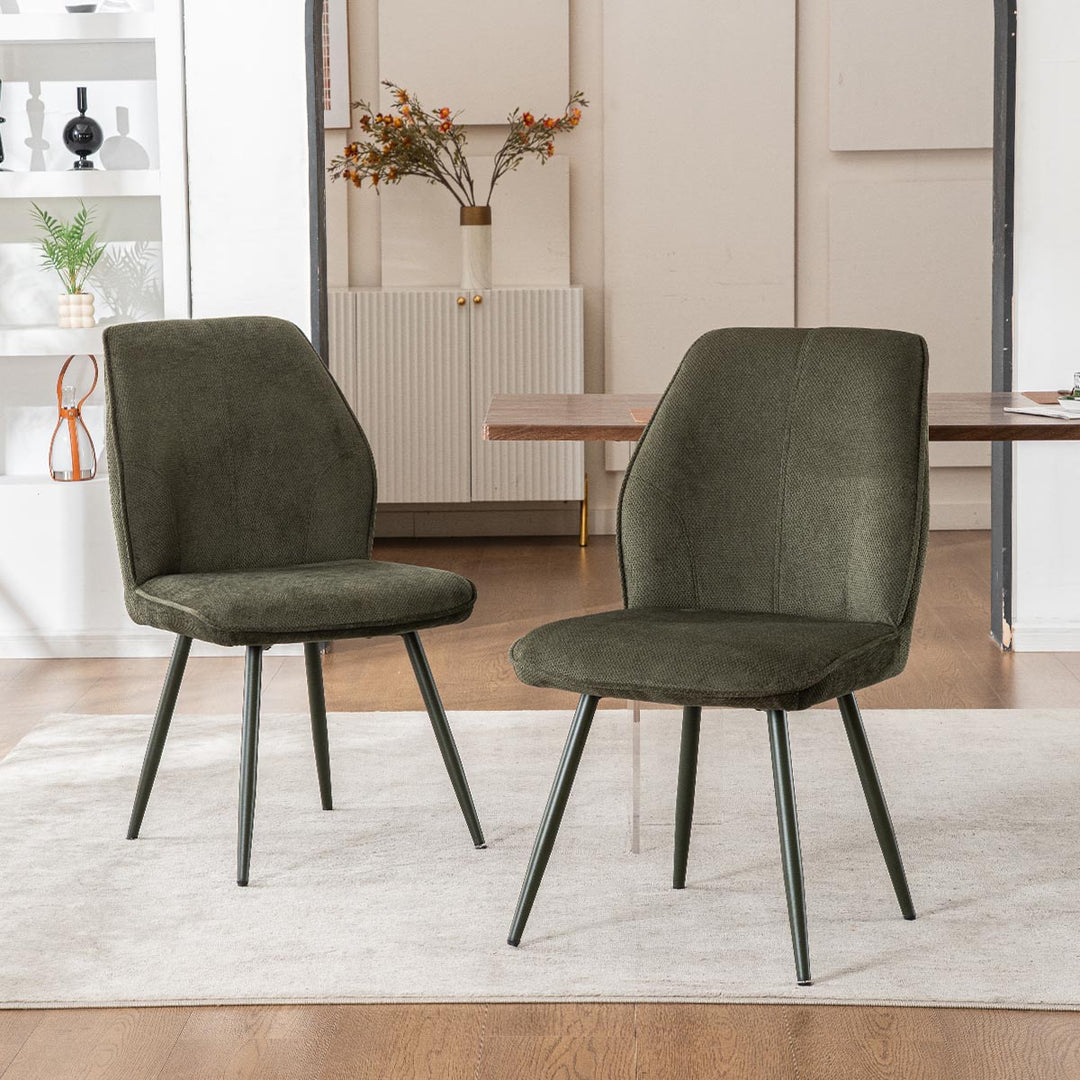 YOUNIKE Dining Chairs Mid Century Fabric Accent Chair
