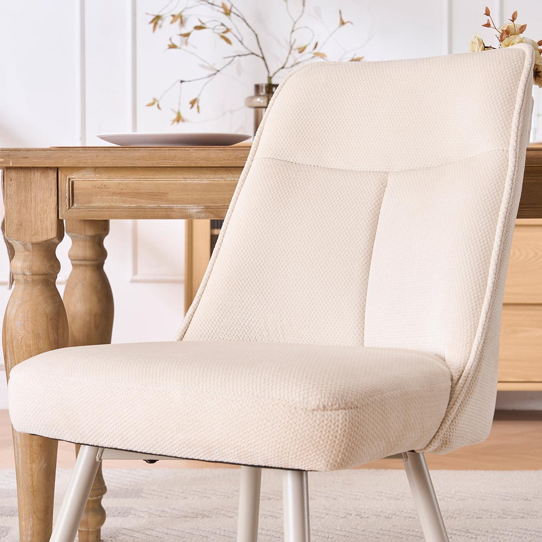 YOUNIKE Tufted Dining Chairs Upholstered Chairs for Kitchen