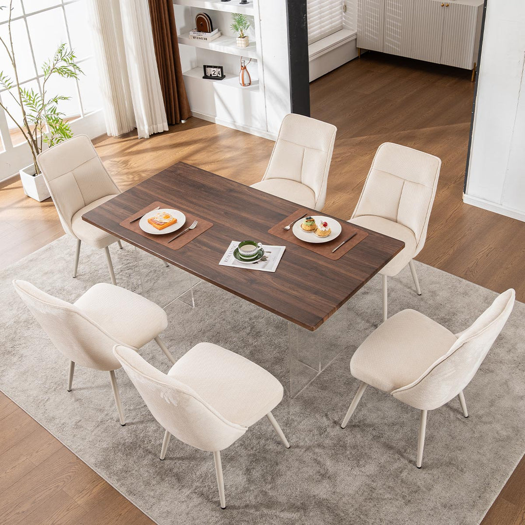 YOUNIKE Tufted Dining Chairs Upholstered Chairs for Kitchen