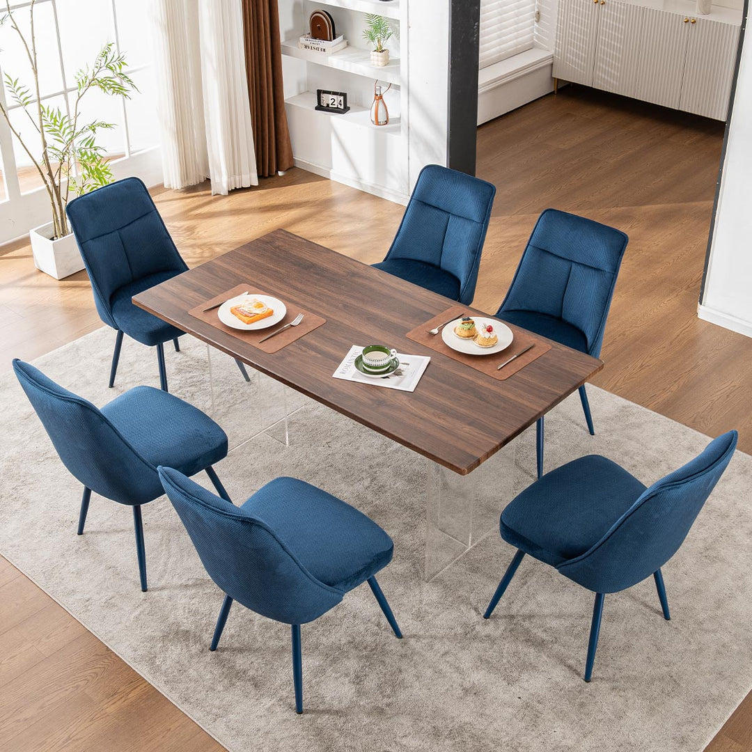 YOUNIKE Tufted Dining Chairs Upholstered Chairs for Kitchen