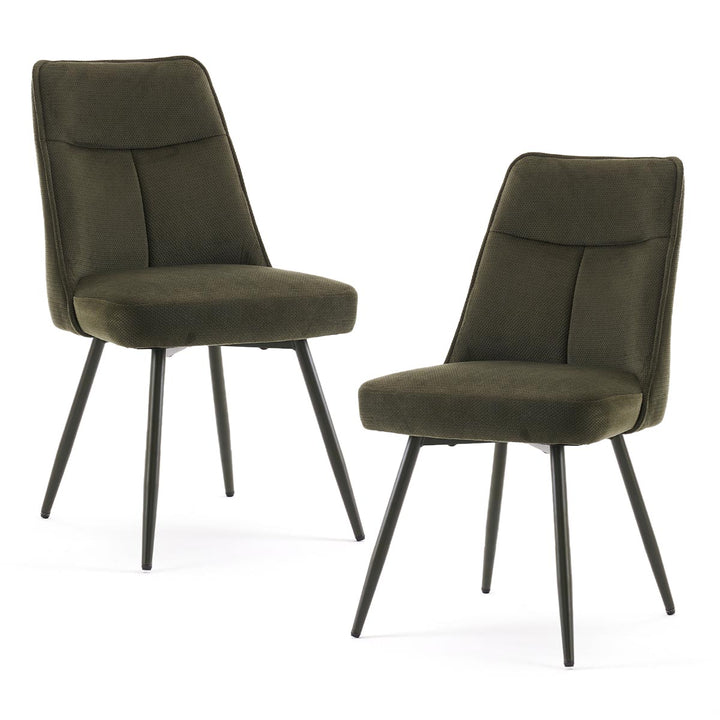 YOUNIKE Tufted Dining Chairs Upholstered Chairs for Kitchen