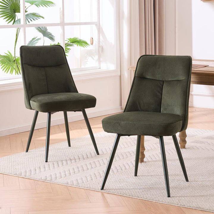 YOUNIKE Tufted Dining Chairs Upholstered Chairs for Kitchen