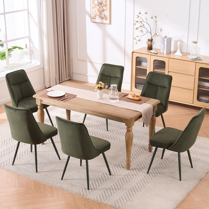 YOUNIKE Tufted Dining Chairs Upholstered Chairs for Kitchen