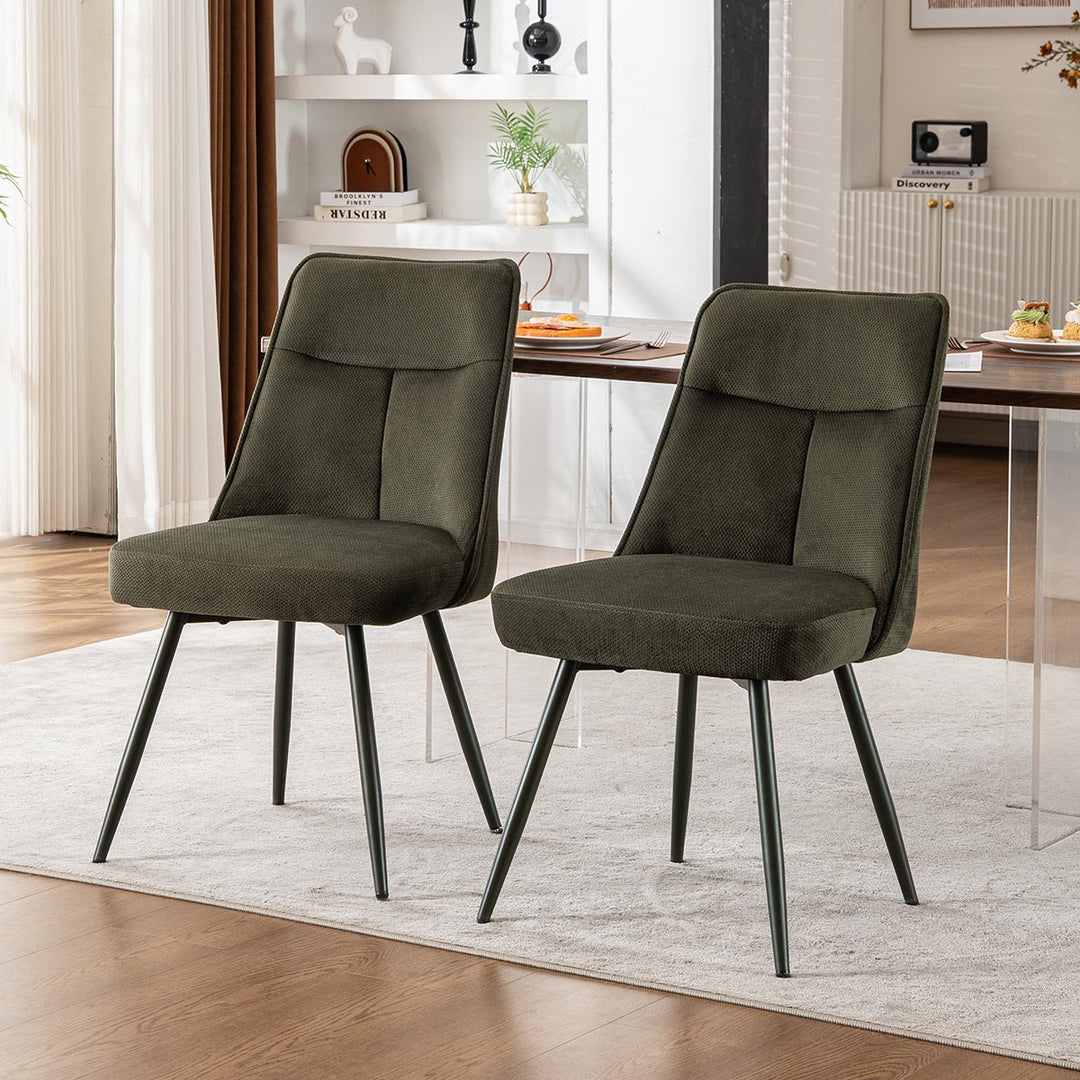 YOUNIKE Tufted Dining Chairs Upholstered Chairs for Kitchen