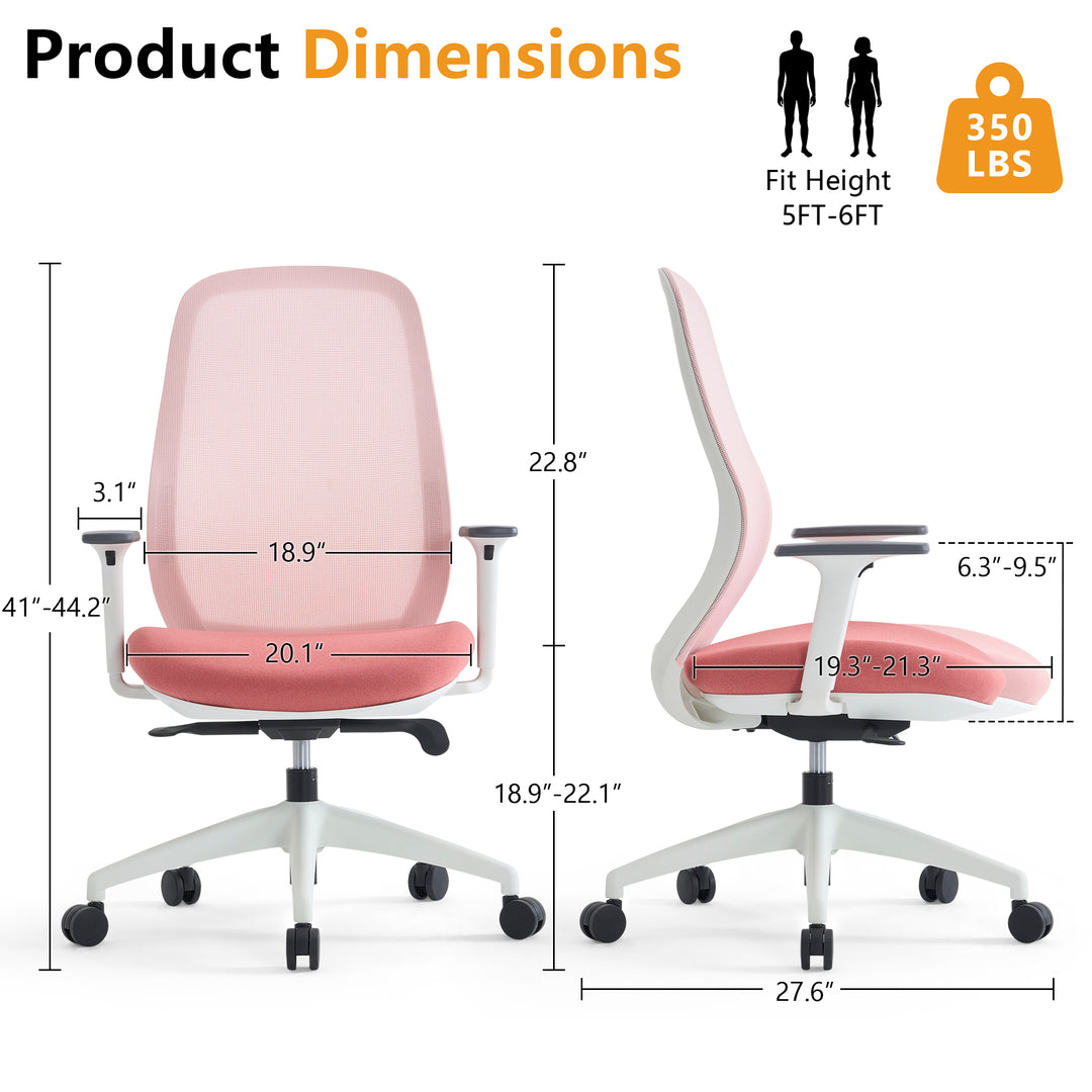 YOUNIKE Ergonomic Office Chair Rolling High-Back Mesh chair