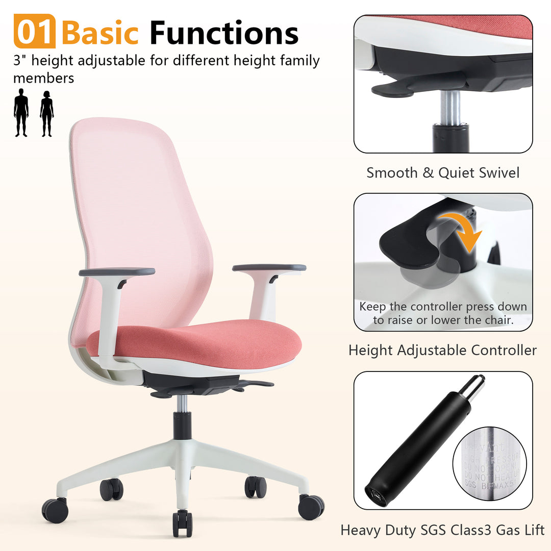 YOUNIKE Ergonomic Office Chair Rolling High-Back Mesh chair