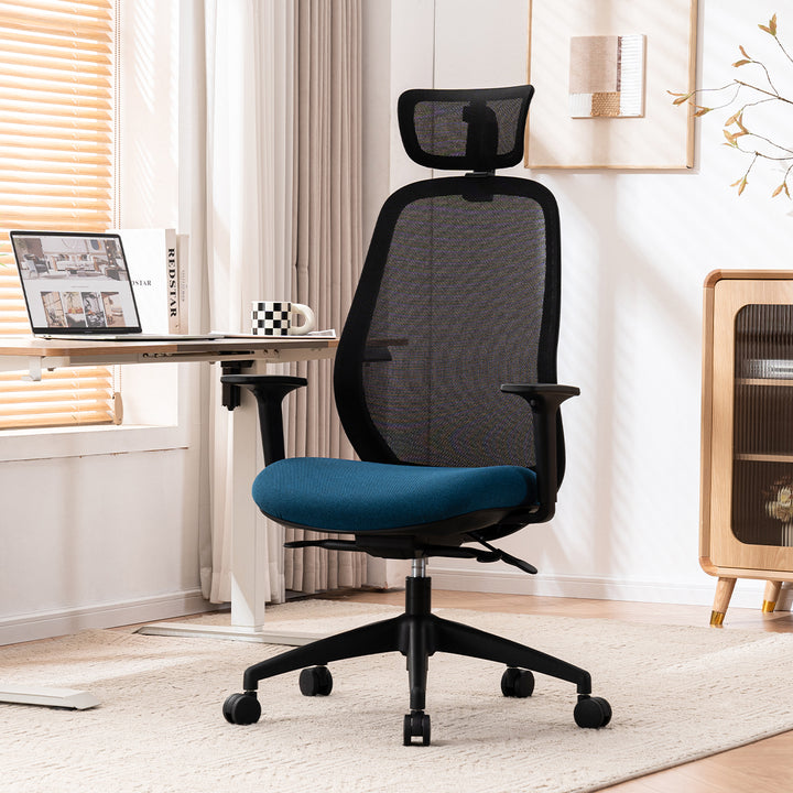 YOUNIKE Office Chair High Back Home Desk Chair with Headrest