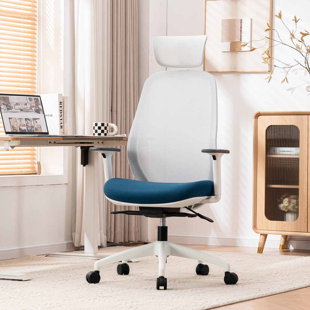 YOUNIKE Office Chair High Back Home Desk Chair with Headrest