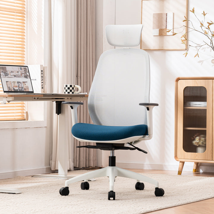 YOUNIKE Office Chair High Back Home Desk Chair with Headrest