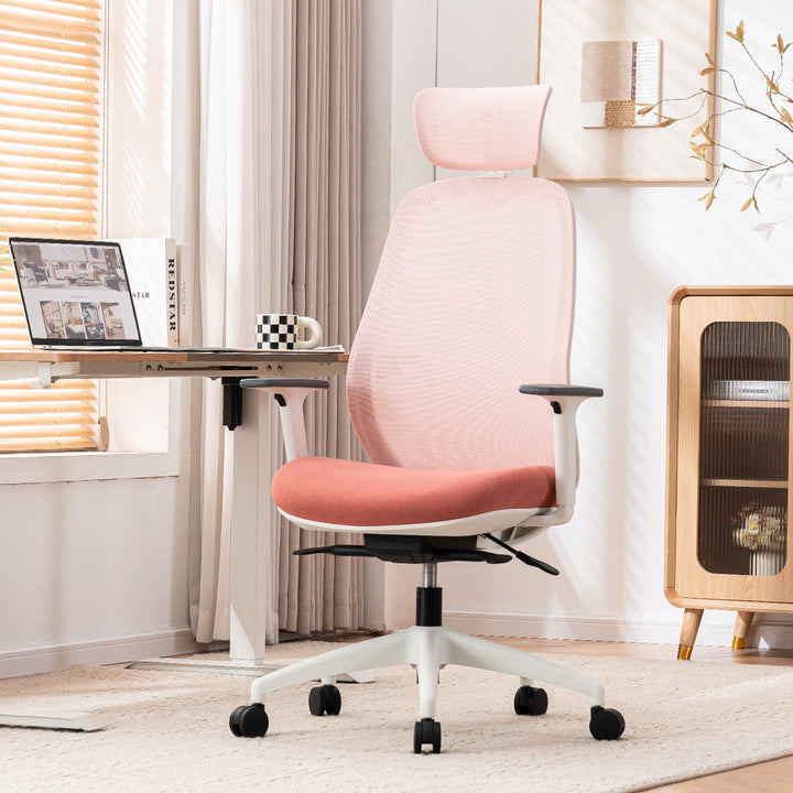 YOUNIKE Office Chair High Back Home Desk Chair with Headrest
