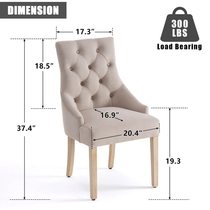 YOUNIKE Dining Chairs Mid-Century Modern Accent Chairs