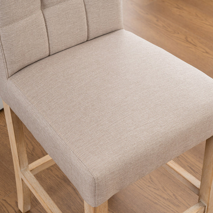 YOUNIKE Bar Stools Wood Counter Chairs