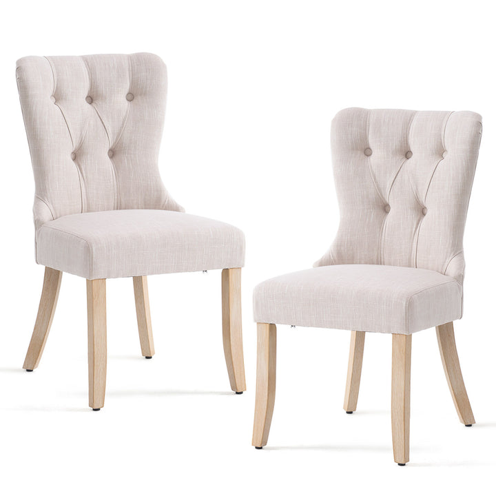 YOUNIKE Dining Chairs Modern Kitchen Chairs with Curved Legs