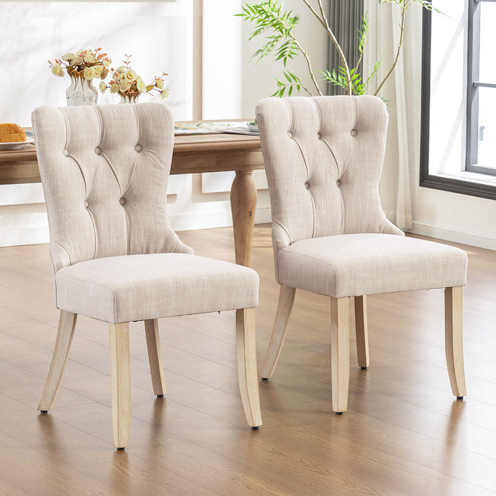 YOUNIKE Dining Chairs Modern Kitchen Chairs with Curved Legs