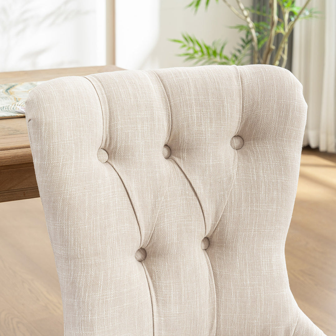 YOUNIKE Dining Chairs Modern Kitchen Chairs with Curved Legs