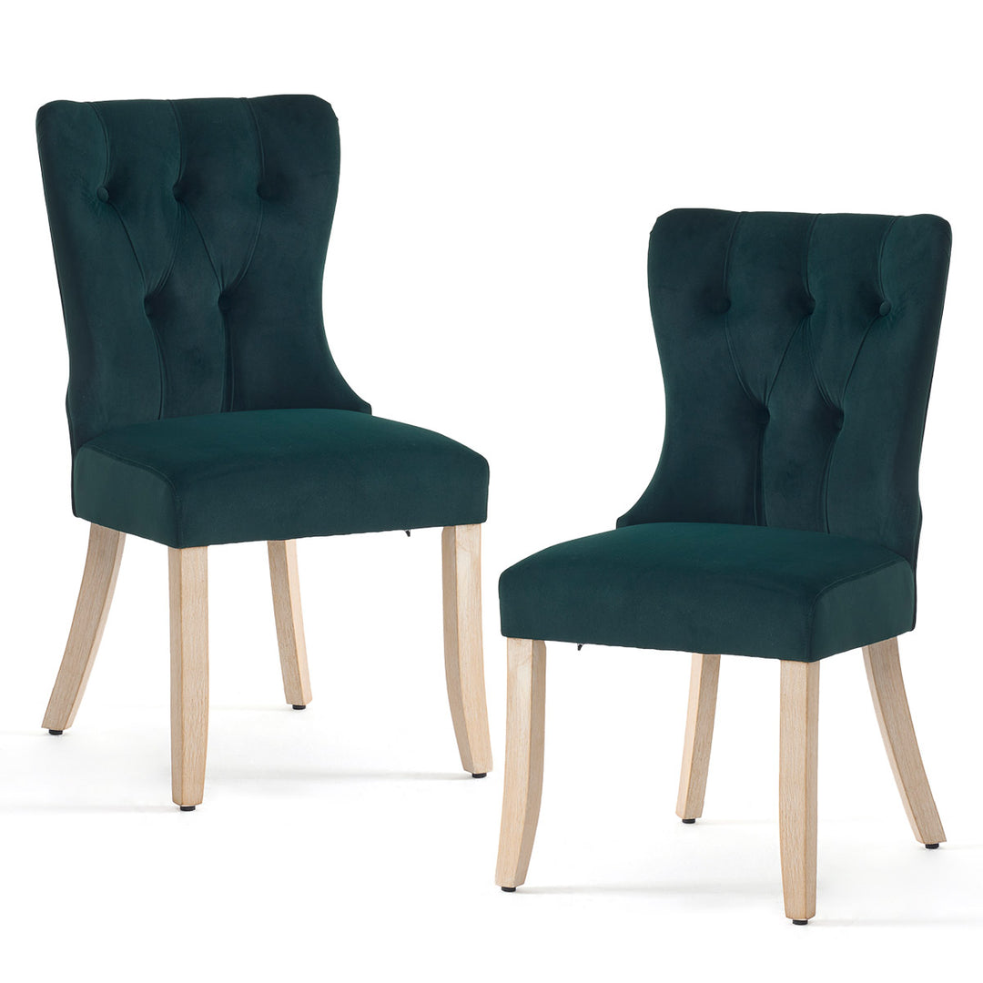 YOUNIKE Dining Chairs Modern Kitchen Chairs with Curved Legs