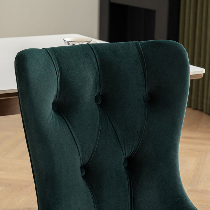 YOUNIKE Dining Chairs Modern Kitchen Chairs with Curved Legs