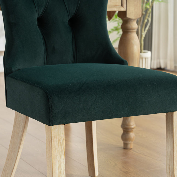 YOUNIKE Dining Chairs Modern Kitchen Chairs with Curved Legs