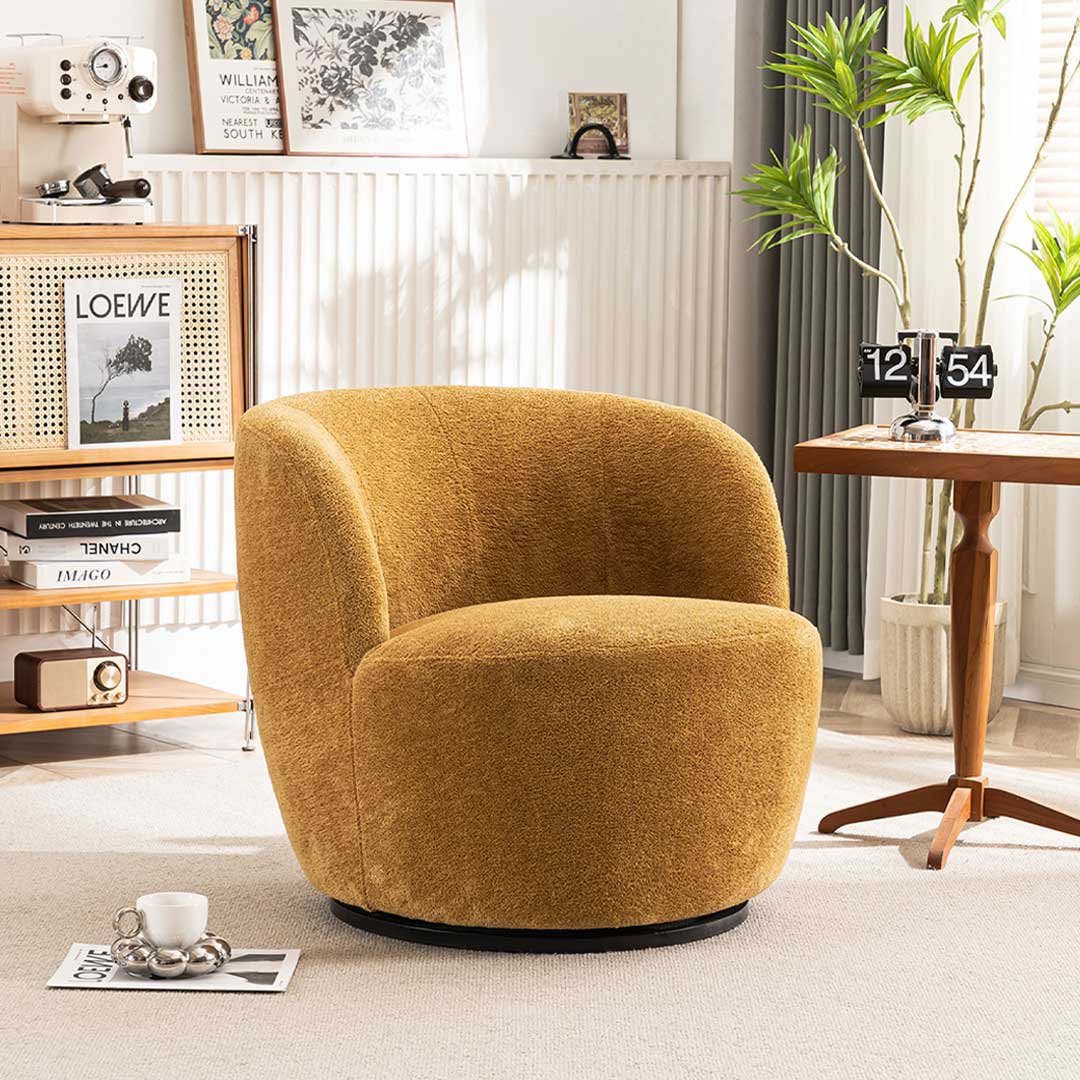 Accent Chair-Yellow-B231