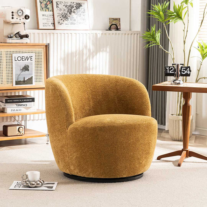 Accent Chair-Yellow-B231