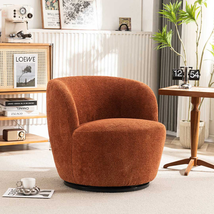Accent Chair-DarkOrange-B231