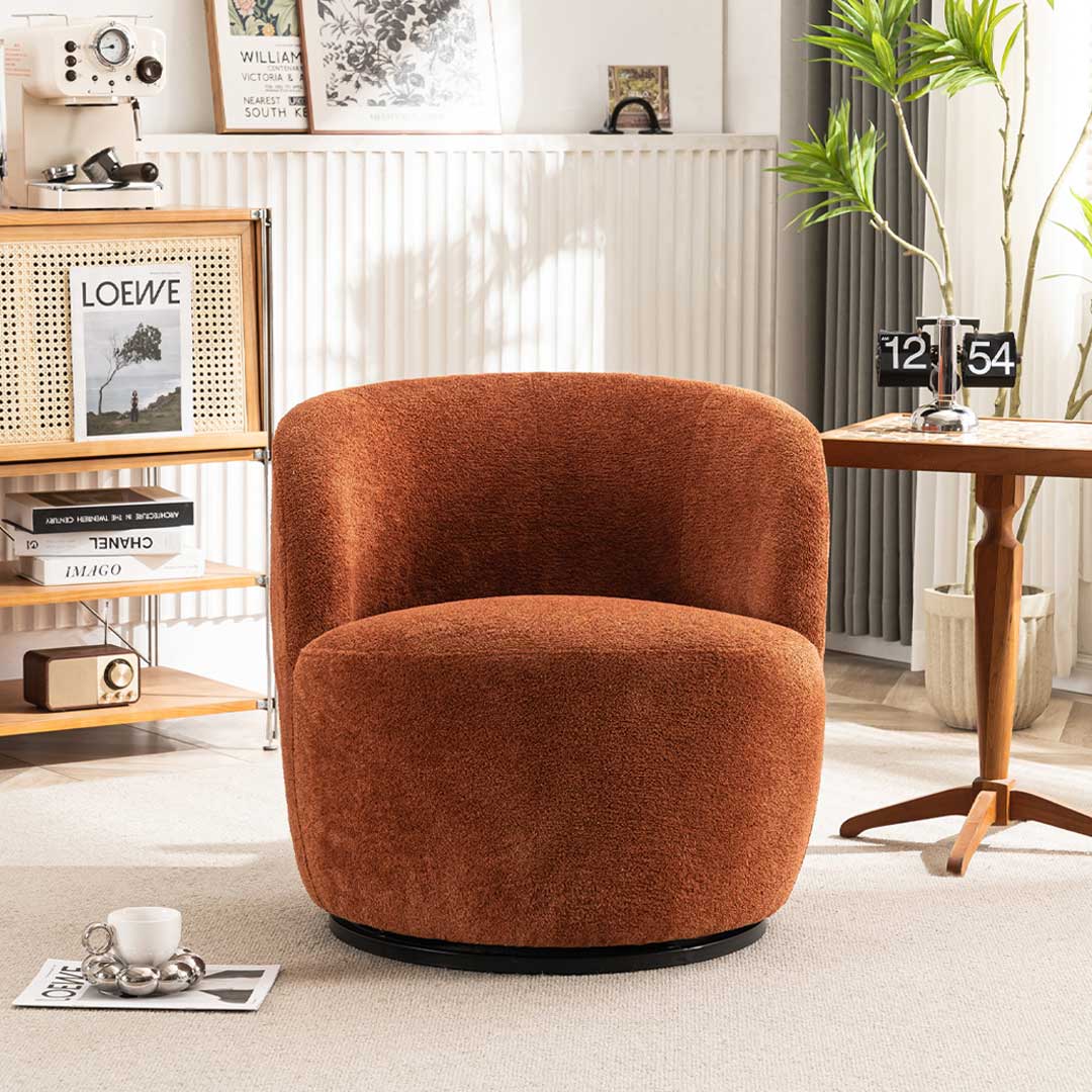 Accent Chair-DarkOrange-B231