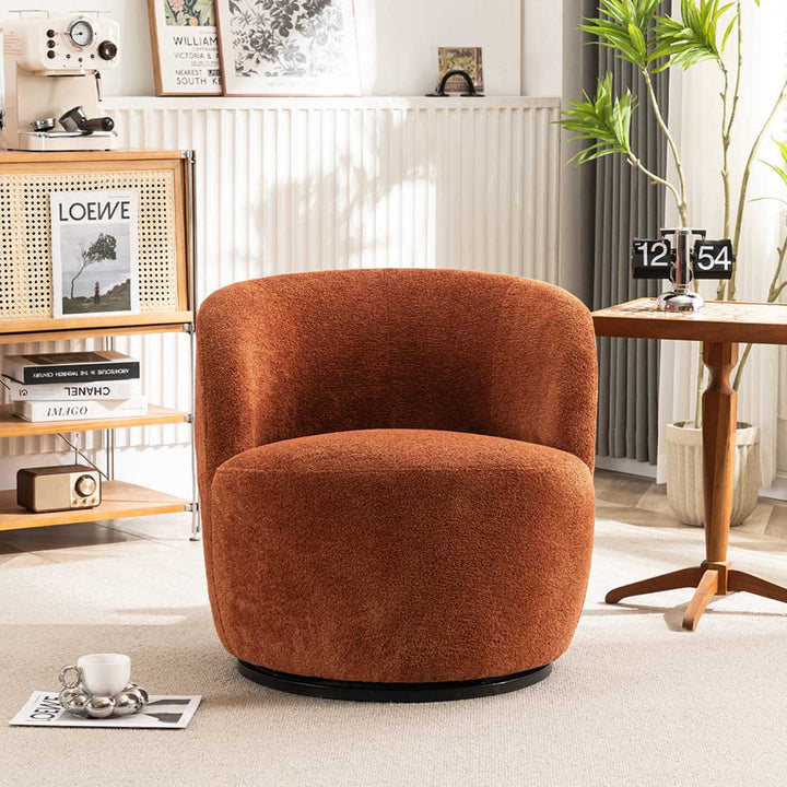 Accent Chair-DarkOrange-B231