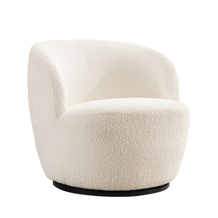 Accent Chair-White-B231