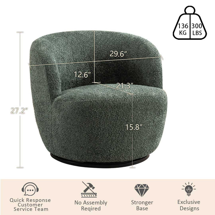 Accent Chair-Green-B231