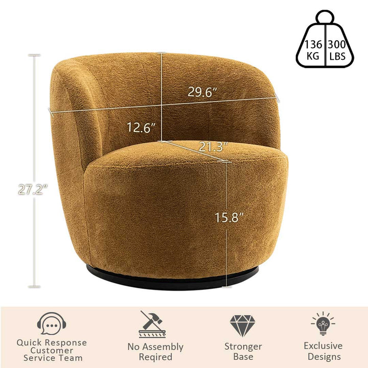Accent Chair-Yellow-B231