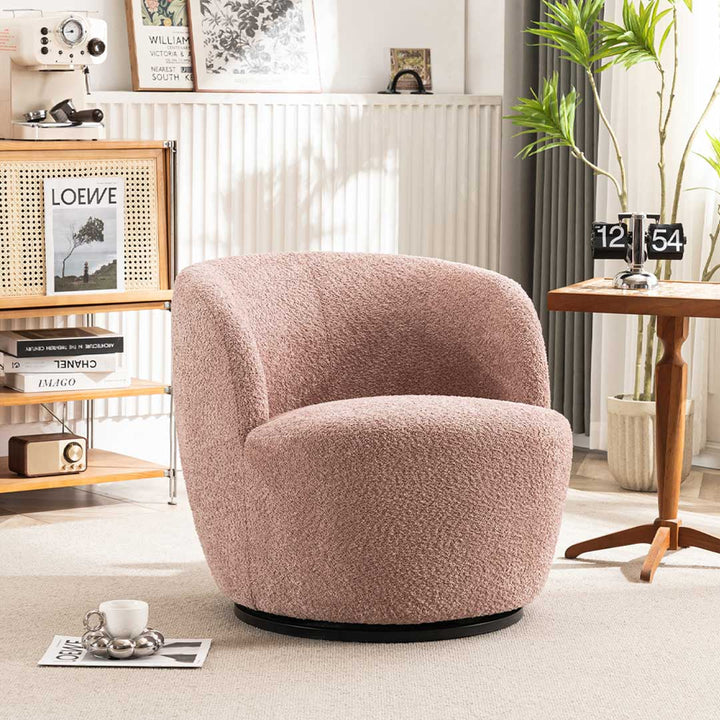 Accent Chair-Pink-B231
