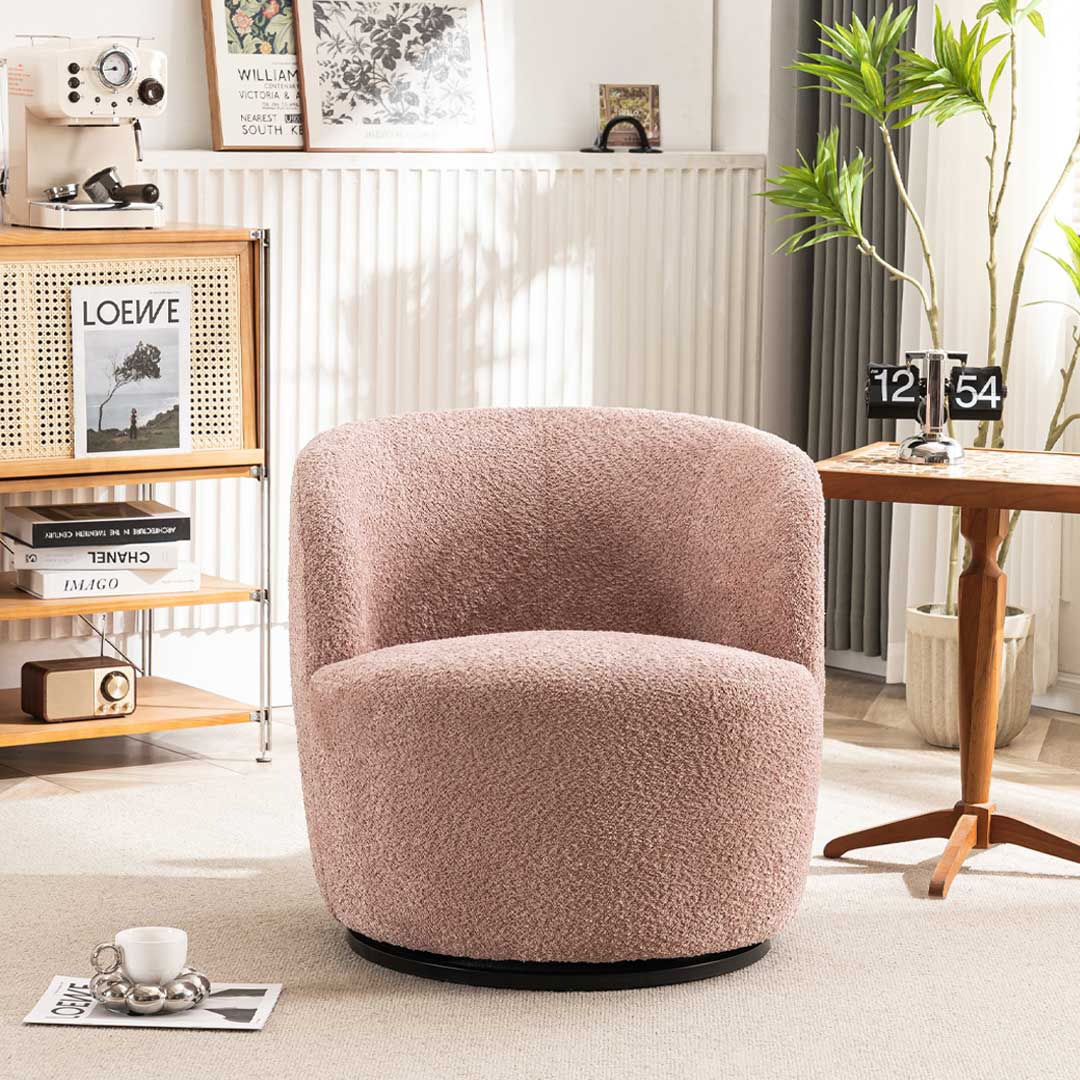 Accent Chair-Pink-B231