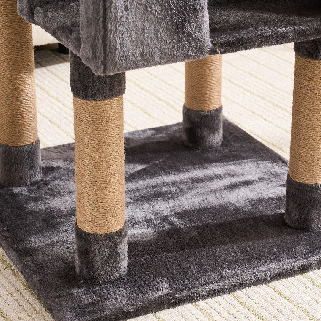 YOUNIKE 71in Cat Tree Large Multi-Level Cat Tower Condo for Indoor Cats