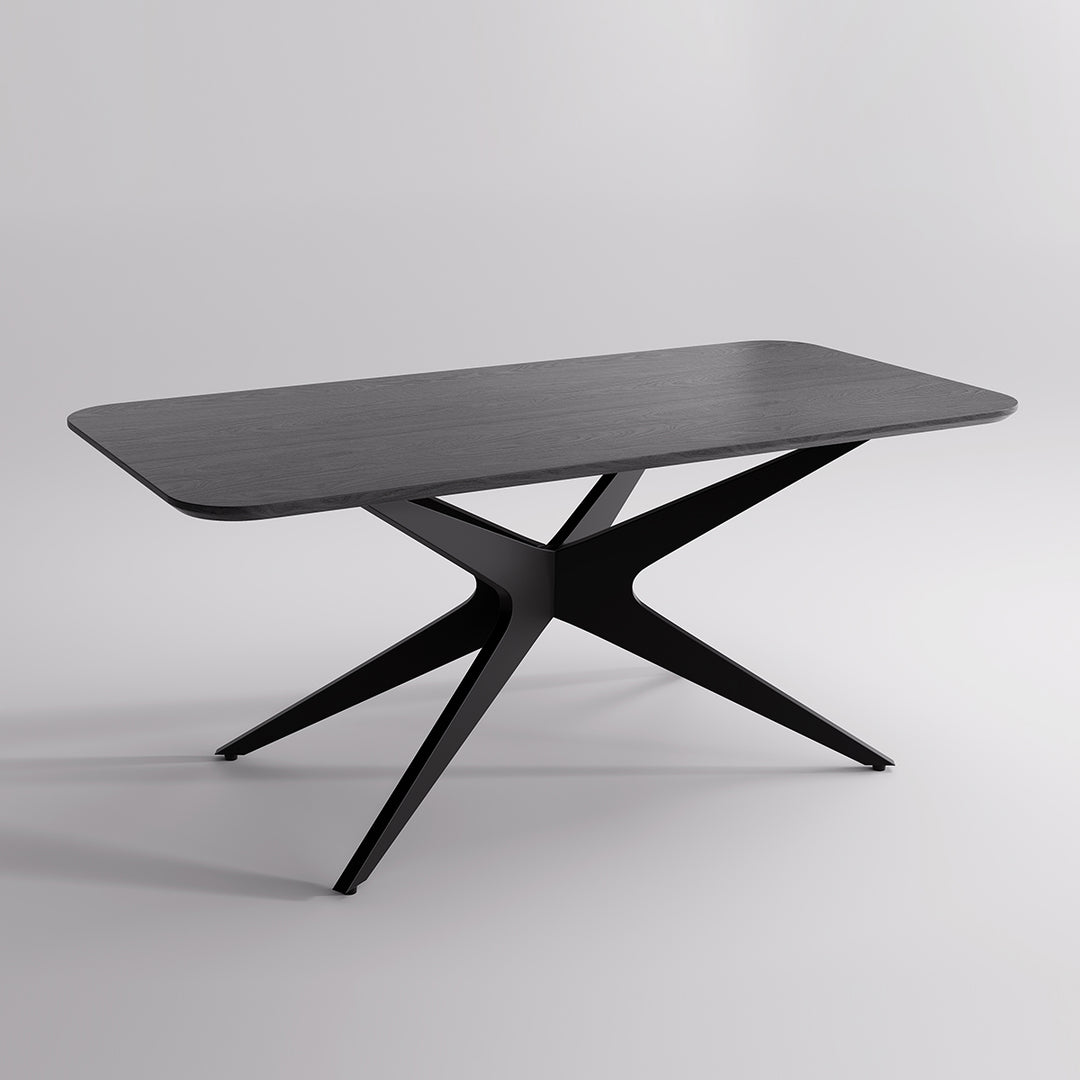 YOUNIKE Rectangle Wood Dining Table DTOG042-1